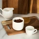 Емкость для хранения МВМ HOME 260 мл KP-13 S WHITE/WOOD белая/дерево - изображение 2