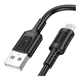 Кабель USB Borofone BX111 Micro 2.4A Чорний - изображение 1