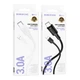 Кабель USB Borofone BX111 Type-C 3A Білий - изображение 3