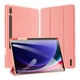 Чохол Dux Ducis Domo для Samsung Tab S10 Plus/S9 Plus/Tab S9 FE Plus with S Pen Holder & Sleep Wake Pink - изображение 1