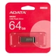 Флешка ЮСБ A-Data UR350 64 Gb, USB Flash Drive 3.2 пам'ять 64 Гб Серебро-Черный - изображение 2