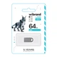 Флешка ЮСБ Wibrand 64 GB Lynx ,USB Flash Drive 2.0 пам'ять 64 Гб Silver - изображение 2