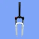 Вилка велосипедная Avanti 26" под дисковый тормоз 1-1/8" Lockout, с блокировкой, шток 28,6 мм, белая - изображение 5