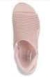 Женские сандалии Skechers 39,5 розовые (119463 BLSH) - изображение 3