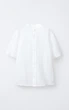 Дитяча лляна сорочка для хлопчика Zara 128 см Біла (26021803B) - изображение 1