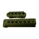 Цевье DLG Tactical (DLG-133) для АК-47/74 c 1-ой планкой Picatinny + слоты M-LOK (полимер) олива - изображение 6