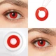 Красные контактные линзы ELITE Lens Ред 2 шт - изображение 1