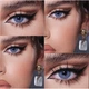 Фиолетовые контактные линзы ELITE Lens Айс Милк Амур 2 шт - изображение 7
