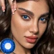 Сині контактні лінзи ELITE Lens Блу1.1 2 шт - зображення 8