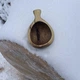 Деревянная кружка (кукса) из дуба ручной работы «Лесная поляна» (TA0182_6) - изображение 4