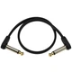 Кабель инструментальный D'ADDARIO PW-FPRR-01 Custom Series Flat Patch Cable (30cm) - изображение 2