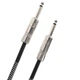 Кабель инструментальный D'ADDARIO PW-BG-10BG Custom Series Braided Instrument Cable - Grey (3m) - изображение 1