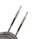 Кабель инструментальный D'ADDARIO PW-BG-10BG Custom Series Braided Instrument Cable - Grey (3m) - изображение 5