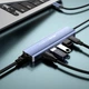Док-станция Acasis DS-7HN6 с HDMI 4K@30Hz, Ethernet и зарядкой 100Вт Блакитный (DB-2280) - изображение 5