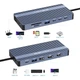Док-станция Acasis DS-0202 14-in-1 HDMI USB Ethernet Серый (DB-2396) - изображение 8