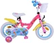 Rower dziecięcy Volare Peppa Pig 12" z koszykiem Różowy (8715347212086) - obraz 2