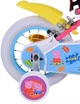 Rower dziecięcy Volare Peppa Pig 12" z koszykiem Różowy (8715347212086) - obraz 8