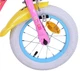 Rower dziecięcy Volare Peppa Pig 12" z koszykiem Różowy (8715347212086) - obraz 9