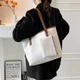 Жіноча сумка-шопер 10706 біла - зображення 7