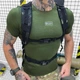 Рюкзак ZE001 тактический военный 50л черный мультикам - изображение 8