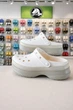 Сабо Crocs Classic Stacked Clog Chalk на платформе сhalk m7/w9 39-40, арт.211355-0WV - изображение 1