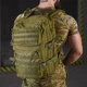Рюкзак ZE001 тактический военный 50л олива зеленая - изображение 3