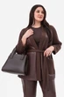 Кардиган OBIYMY коричневий 5XL (3044021) - зображення 1