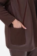 Кардиган OBIYMY коричневий 5XL (3044021) - зображення 4