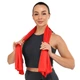 Спортивное полотенце из микрофибры в чехле 4Monster Case Sports Towel ETD-120 размер 60х120см Red - изображение 2