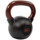 Гиря 16кг цельная тренировочная обрезиненная с окрашенной ручкой LiveUp Urethane LS2050-16 вес 16кг - изображение 2