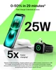 Зарядное устройство беспроводное Belkin UltraCharge 2в1 Foldable Magnetic Charging 25Вт Белый (WIZ039KQWH) - изображение 8