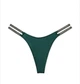 Комплект білизни Victoria’s Secret Deepest Green Shine Strap Push-Up Смарагдовий 34С-XS - зображення 7