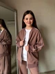 Костюм підлітковий для дівчинки з кантом IRmAS 1341 р.140 мокко - зображення 8