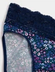 Набір мереживних трусиків Marks&Spencer модель High legs 12(40) 5 шт bright rose lace 0211 - зображення 5