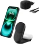 Зарядний пристрій бездротовий Belkin UltraCharge 2в1 Foldable Magnetic Charging 25Вт Чорний (WIZ039KQBK) - зображення 1