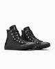 Женские кеды Converse Chuck Taylor All Star Leather 35 Черные (A12477C) - изображение 6