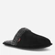 Женские домашние тапочки утепленные с мехом с закрытым носком Levi`s Memory Foam 957788551 40.5-42 Черные (1159854720) - изображение 2