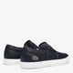 Мужские слипоны кожаные Lacoste 637775330 44 Черные (1159854808) - изображение 3
