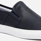 Мужские слипоны кожаные Lacoste 637775330 44 Черные (1159854808) - изображение 6