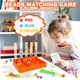 Цветная математика 4FUN Game Club, прозрачные колбы, 40 шариков, игровые карточки, щипцы - изображение 3