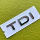 Эмблема шильдик надпись на багажник AUDI TDI ХРОМ 8J0-853-737-2ZZ - изображение 5