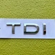 Эмблема шильдик надпись на багажник AUDI TDI ХРОМ 8J0-853-737-2ZZ - изображение 7