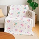 Плед флисовый Love You Нежные сердца LY9105set2 150х200 см 2 шт - изображение 2