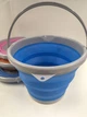 Туристичне складане відро, 5 л Cіліконове відро Сollapsible Bucket - зображення 3