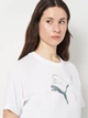 Спортивная футболка женская Puma Evostripe Relaxed Graphic Tee 69189602 M White (4069161973482) - изображение 4