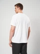 Футболка спортивная длинная мужская Puma Essentials Foundation 68254002 2XL White с принтом (4067983393181) - изображение 2