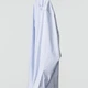 Рубашка хлопковая женская Uniqlo 397832975 L Голубая (1159854877) - изображение 4