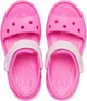 Крокси сандалії дитячі Crocs Bayaband Sandal Electric Pink 34 - зображення 3