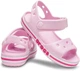 Крокси сандалії дитячі Crocs Bayaband Sandal Ballerina Pink/Candy Pink 32 - зображення 5