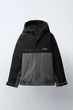 Куртка для мальчика Zara 140 размер черная/серая 5644666800 - изображение 1